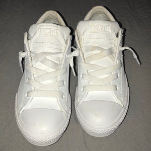 Juniors White Converse
